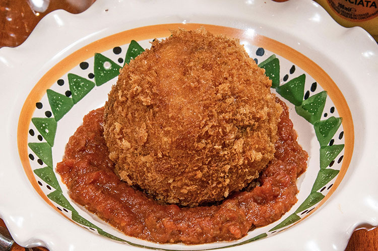 ARANCINI（TELEFONO）　パッパガッロ名物 ライスコロッケ（テレフォノ）