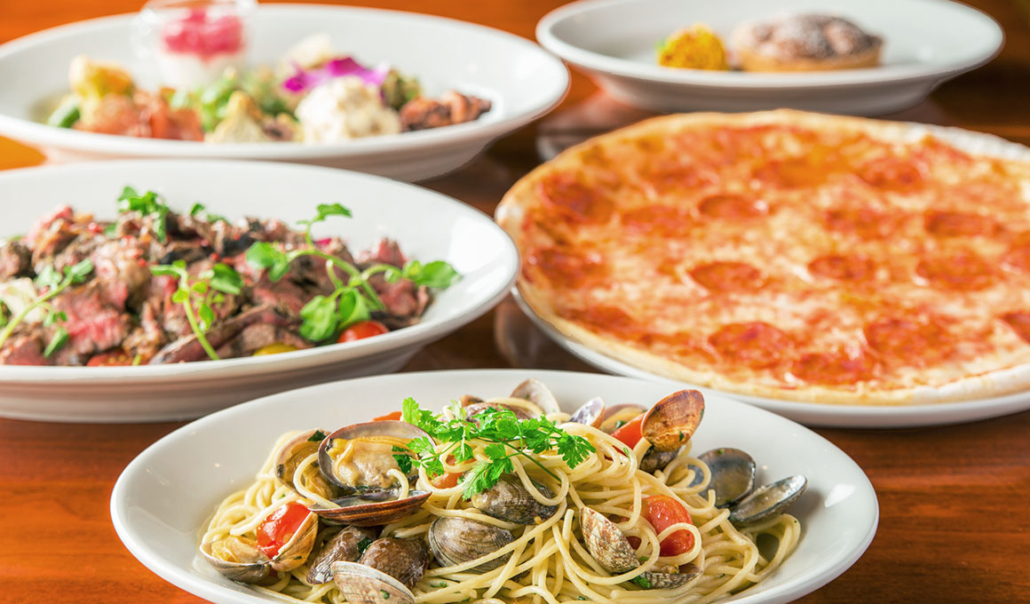四季劇場[春]周辺のおすすめランチ『PAPPAGALLO』の料理